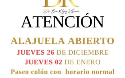 ¡Importante para los pacientes de Alajujela!