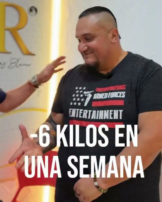 6 kilos nuevos en una semana